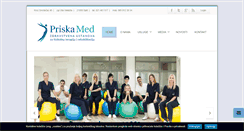 Desktop Screenshot of priska-med.com