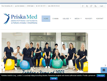 Tablet Screenshot of priska-med.com